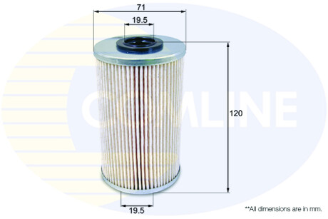 - Фильтр топлива (аналог WF8301/KX204D) COMLINE EFF139