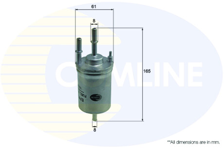 - Фільтр палива (аналогWF8317/KL156/3) COMLINE EFF144