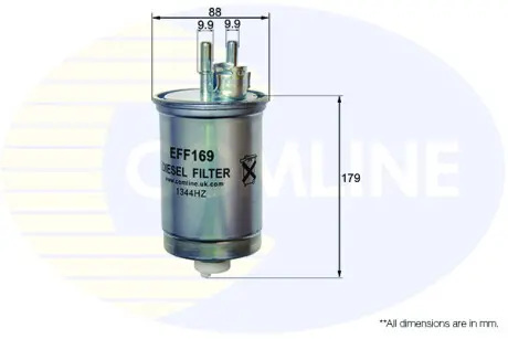 - Фільтр палива (аналогWF8326/KL483) COMLINE EFF169