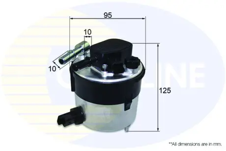 - Фильтр топлива (аналог WF8451/KL569) COMLINE EFF193