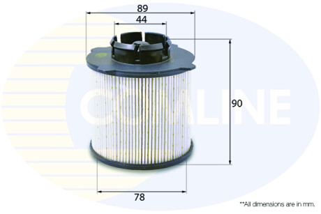 - Фильтр топлива (аналог WF8428/KX265D) COMLINE EFF224