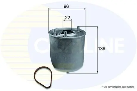 Фільтр палива COMLINE EFF246
