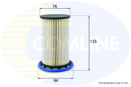 - Фильтр топлива (аналог WF8470/KX342) COMLINE EFF247