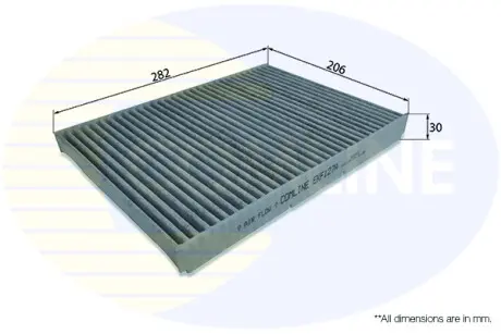 - Фільтр салону (аналогWP6895/LAK63) COMLINE EKF127A