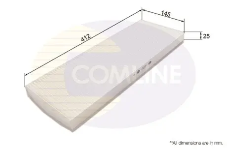 - Фільтр салону (аналогWP6818/LA49) COMLINE EKF166