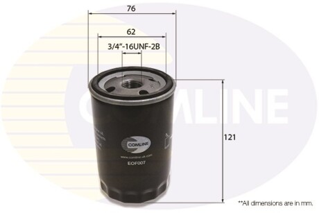 - Фильтр масла (аналог WL7070/OC47) COMLINE EOF007