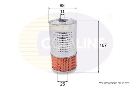 - Фильтр масла (аналог WL7004/OX38D) COMLINE EOF011