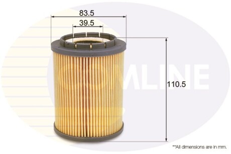 - Фильтр масла (аналог WL7007/OX160D) COMLINE EOF043