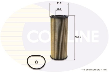 - Фильтр масла (аналог WL7008/OX143D) COMLINE EOF044