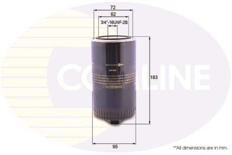 - Фильтр масла (аналог WL7133/OC105) COMLINE EOF054