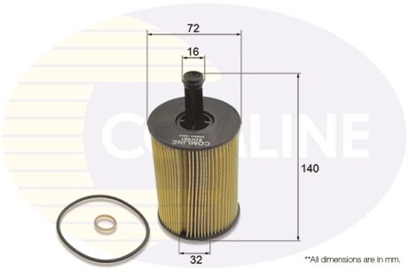 - Фильтр масла (аналог WL7296/OX188D) COMLINE EOF087