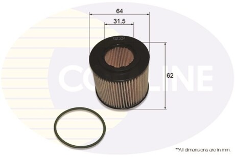 - Фильтр масла (аналог WL7318/OX360D) COMLINE EOF143