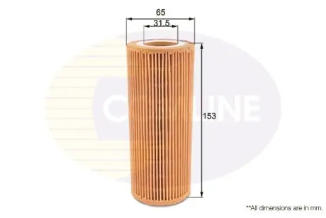 - Фильтр масла (аналог WL7406/OX177/3D) COMLINE EOF170