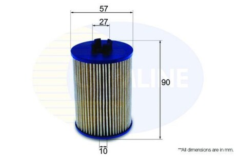 - Фільтр оливи (аналогWL7405) COMLINE EOF184