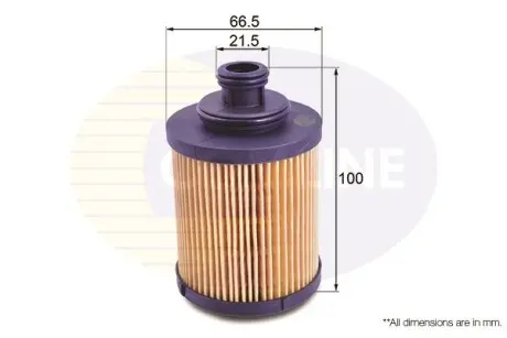 - Фильтр масла (аналог WL7429/OX418D) COMLINE EOF192