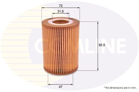 - Фильтр масла (аналог WL7460/OX437D) COMLINE EOF218