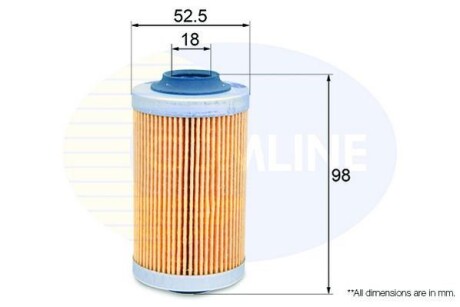 Фільтр оливи COMLINE EOF234