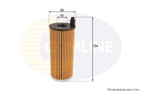 - Фильтр масла (аналог WL7487/OX404D) COMLINE EOF242