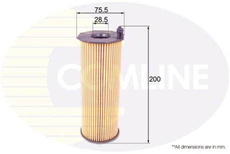 - Фильтр масла (аналог WL7486/OX196/3D) COMLINE EOF244