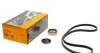 Комплект ременя генератора VW Passat/Audi A4/A6/A8 2.5 TDI 98-05/Skoda Superb 2.5TDI 01-08 Contitech 4PK1237 K1 (фото 1)