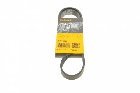Ремінь генератора Audi A3/A4/A5/A6/Seat Leon/VW Caddy/Passat/Tiguan 2.0 TDI 12- Contitech 6PK1026