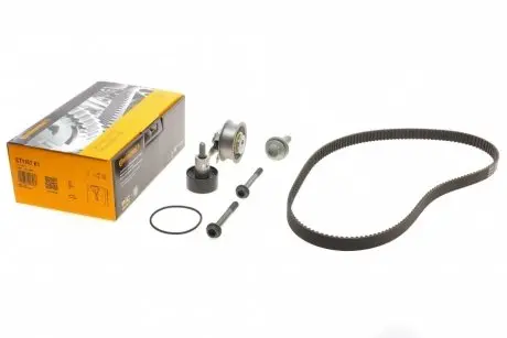 Комплект ременя ГРМ (163 зуба) VAG 1.0-1.6 11- Contitech CT1167K1