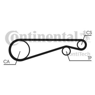 Ремінь ГРМ Contitech CT 653