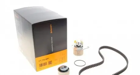 Комплект (ремень+ролик+насос) Contitech CT 718 WP1