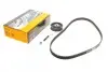 Комплект ГРМ VW Caddy/T4/LT 1.6-2.0 91-01 (18x121z) CT848K4