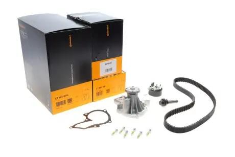 Комплект (ремень+ролик+насос) Contitech CT 881 WP4