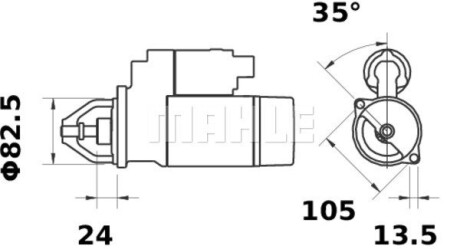 Болты крепл. кривошипа комп-кт Contitech MS19