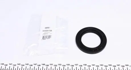 Сальник розподільного валу (задній) BMW X5 (E53/E70) 03-10 (52x80x8/12) CORTECO 01035172B