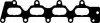 Прокладка колектора впускного Renault Kangoo 1.6 16V 01- CORTECO 026467P (фото 1)