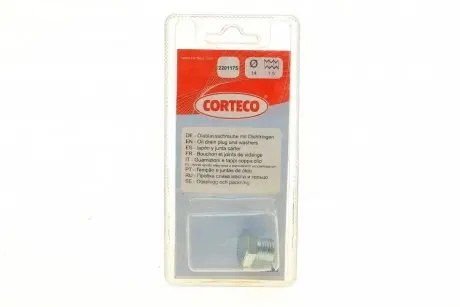 Пробка піддону двигуна CORTECO 220117S