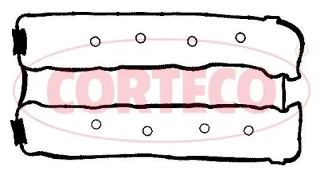 OPEL прокладка клап.кришки 2.5 V6 94- CORTECO 440474P