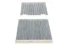 Фільтр салону BMW X3 (F25)/X4 (F26) 2.0/3.0D 10-18 (вугільний) (к-кт 2 шт.) CORTECO 80001777 (фото 3)