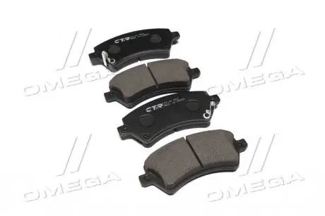 Колодки тормоза Toyota Corolla (E11), Corolla (E12U, E12J) передн. OLD CKT-41 (выр-во) CTR GK1055