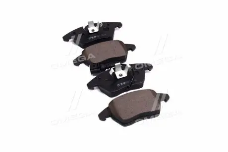 Колодки дисков тормозов. Audi, Seat, Skoda, VW передн. OLD CKVW-7 (выр-во) CTR GK1234
