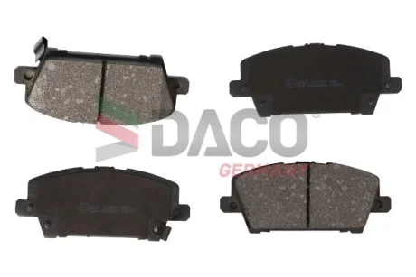 Тормозные колодки передние (17.8 мм) (система TRW) Honda Civic VIII (FN) 05- DACO Germany 322640