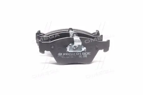 Колодка тормозов. диск. OPEL Vectra передн. (выр-во Intelli) DAFMI / INTELLI D160E