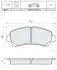 Тормозные колодки дисковые DAFMI / INTELLI D514E (фото 1)