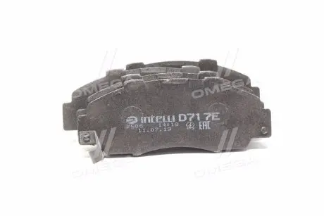 Колодка гальм. диск. HONDA ACCORD, CRV, HR-V передн. (Intelli) DAFMI / INTELLI D717EI