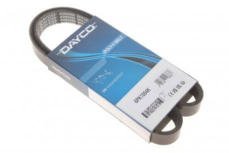 Доріжковий пас DAYCO 6PK1004K