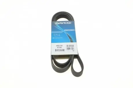 Ремінь генератора Citroen Jumper 1.9TD 94-02 (ALT,PS,AC) DAYCO 6PK1705