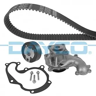 Комплект ГРМ с водяным насосом. DAYCO KTBWP4700