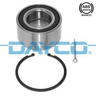 Підшипник ступиці, комплект NISSAN Almera/Micra/Pulsar "1,0-1,4 "F "02>> DAYCO KWD1106