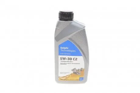 Масло 5W30 Prestige Super Plus C2 (1L) (MB 229.31/PSA B71 2290-2017) Delphi 28236307