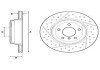 BMW Гальмівний диск задн. 1 (E81), 1 (E87), 3 (E90), 3 Touring (E91), 3 (E92) Delphi BG4714C (фото 1)