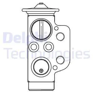 Датчик тиску холодоагену VW Multivan/Transporter "03>> Delphi CB1022V