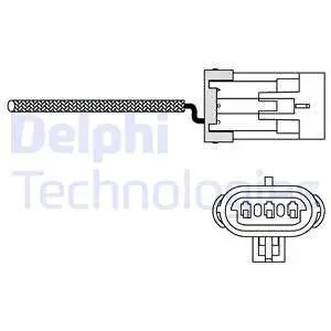 Датчик кисню Delphi ES10988-12B1